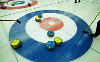 Curling Event mit Weltmeistern